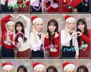 3x3大头贴风格拼贴画