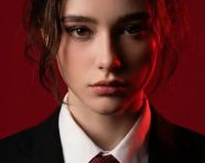 一张超逼真的8K人像