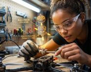 漂浮在空中的3D爆炸装配图