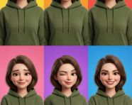 一张脸六种情绪