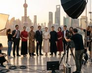 明星合照的幕后花絮