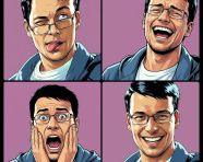 让人做出Emoji的表情