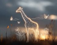 极简儿童绘画风格