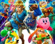 任天堂明星大乱斗游戏海报全家福