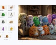 14个毛茸茸的小家伙并排挤沙发上