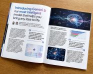 文字生成精美的杂志文章的照片