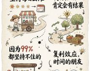 手绘风格的信息图卡片