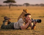 超逼真的野生动物摄影场景