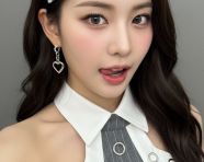 年轻的东亚女性K-Pop偶像风格