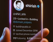 创建3D推特个人资料卡片