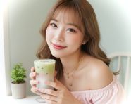 咖啡厅室内女生