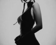 黑白风格肖像照