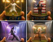 透明扭蛋场景模型