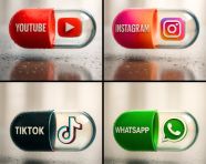 时尚的胶囊海报