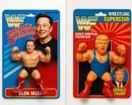 90年代风格的摔跤人物