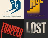 2D单词海报设计