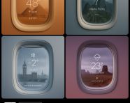 最小天气小部件