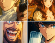 现代数字动漫风格