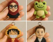 自定义毛绒钥匙扣