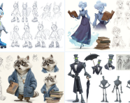 皮克斯风格角色表