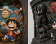 可爱干净的底座立体模型