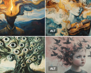 超现实主义油画