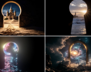 通过钥匙孔看世界