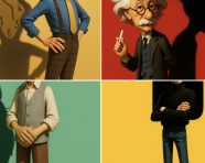 人物戏剧夸张风格