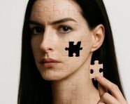 超写实拼图肖像