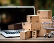 A photo of a e commerce concept, finance stock photo