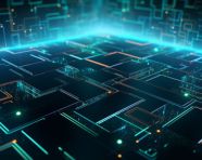 Digital marketing is a concept image in black and green, seo stock images for marketing campaigns