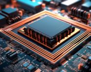 A photo of a cpu processor on computer motherboard, free ai prompts for computer and communication