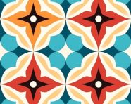 Abstract arabesque pattern, abstract patterns, abstract wallpaper, seamless patterns
