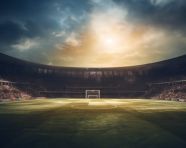 Aerial view of soccer stadium, soccer stadium stock photos, soccer stadium stock images free, soccer stadium stock footage