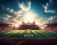 Soccer stadium with fans, soccer stadium stock photos, soccer stadium stock images free, soccer stadium stock footage
