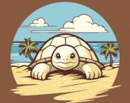 White turtle beach t-shirt, animal t-shirt designs, animal t-shirt design stock images, animal t-shirt design ai prompts