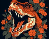 T-rex artwork with flowers
, animal t-shirt designs, animal t-shirt design stock images, animal t-shirt design ai prompts