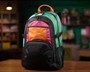 Back to school banner with stationery, back to school stock images ai, back to school stock illustrations ai, back to school ai prompts