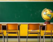 Classic schoolroom ready for learning, back to school stock images ai, back to school stock illustrations ai, back to school ai prompts