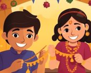 Raksha bandhan india brother sister