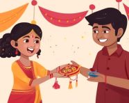 Watercolor raksha bandhan