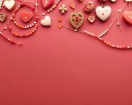 Raksha bandhan and rakhis on red background with gifts, raksha bandhan stock photo, raksha bandhan vector illustration, raksha bandhan ai generator