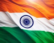 India flag flying, independence day stock image, independence day ai prompt