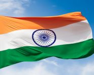 The indian flag flying in celebration, independence day stock image, independence day ai prompt