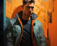 Intriguing scifi fantasy portrait, midjourney ai art, ai art, midjourney free prompts