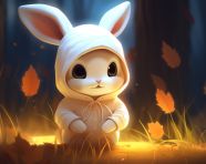 3d cute rabbits wallpaper, midjourney ai art, ai art, midjourney free prompts