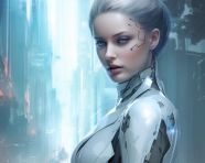 Ai character in virtual world, midjourney ai art, ai art, midjourney free prompts