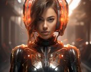 Artificial intelligence new technology science futuristic abstract human, midjourney ai art, ai art, midjourney free prompts