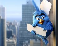 Blue bird perched on windowsill, midjourney ai art, ai art, midjourney free prompts