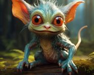 Cute yet scary creature art, midjourney ai art, ai art, midjourney free prompts